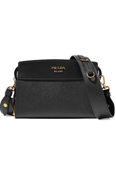 prada esplanade textured-leather shoulder bag|Women's Shoulder Bags .